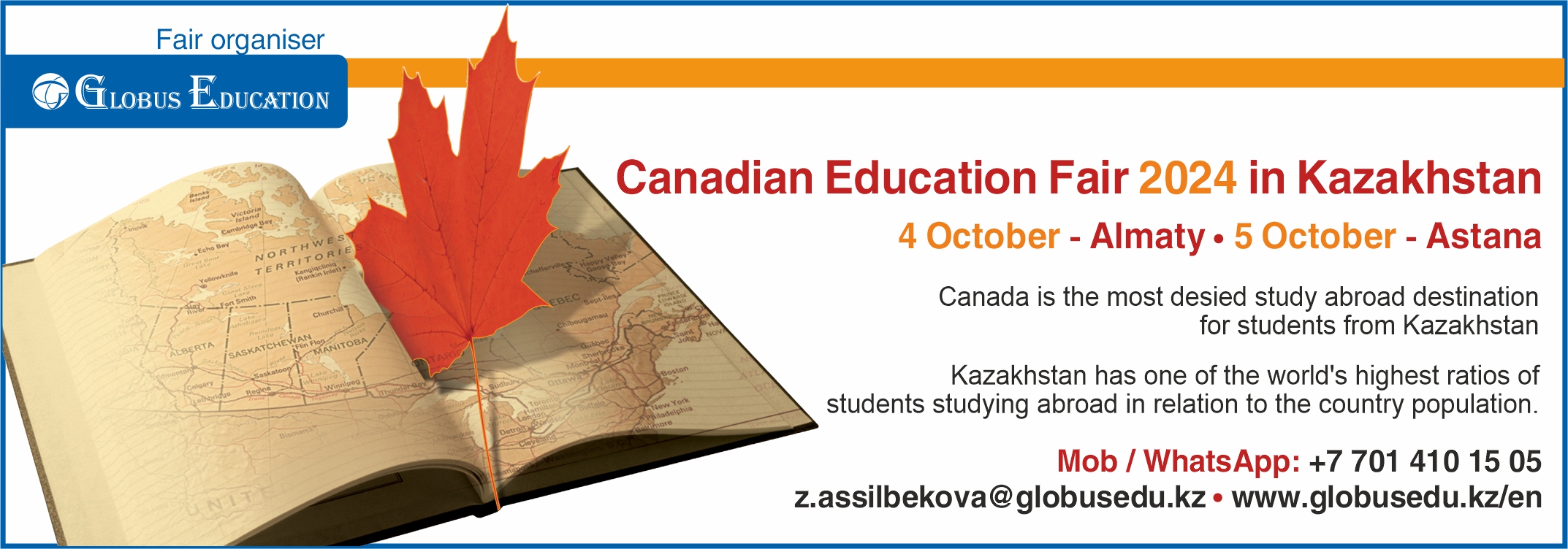Canadian Education Fair in Kazakhstan